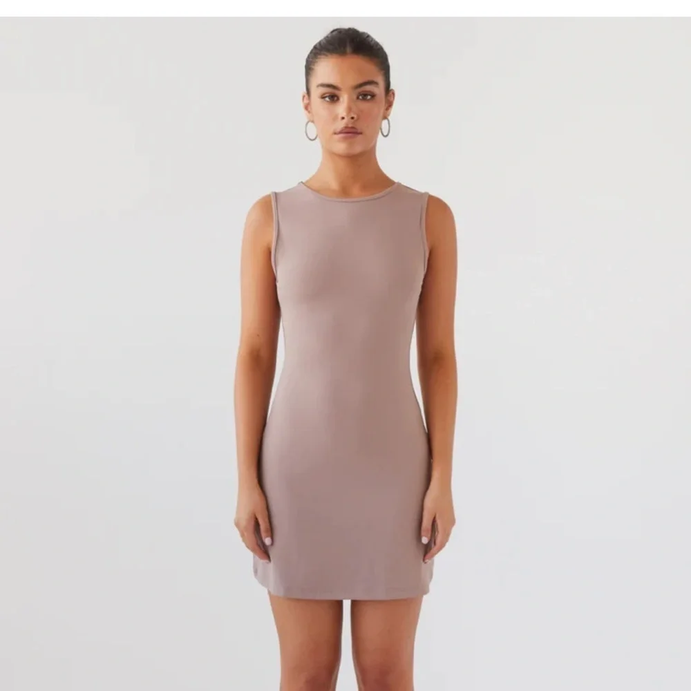 Peppermayo Cosmic Chic Mini Dress Latte Size 12 - Picture 5 of 9